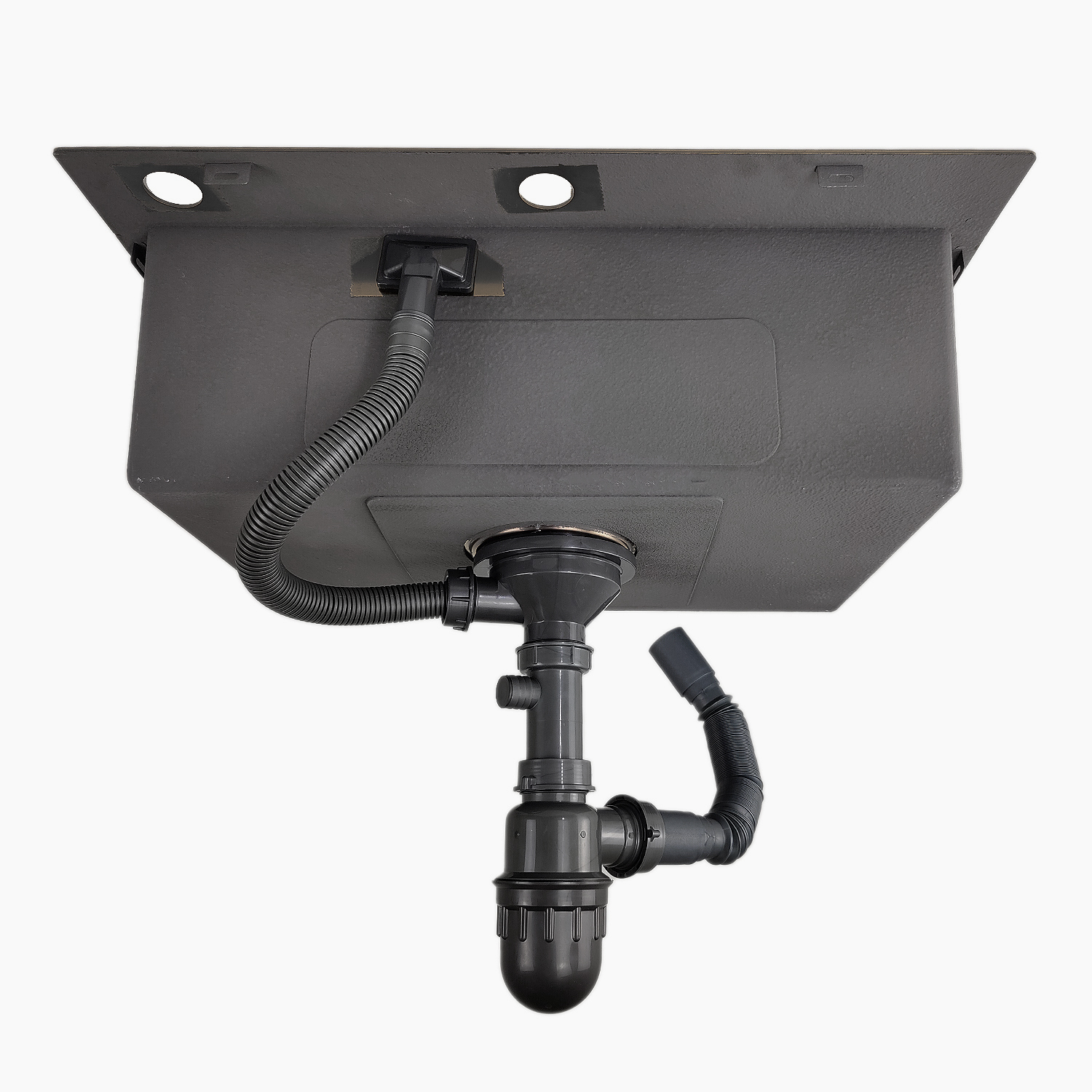 картинка Комплект Emar PVD DARK (мойка и дозатор) 