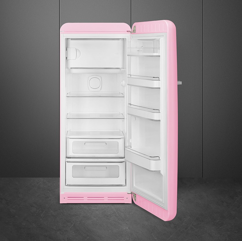 картинка Отдельностоящий холодильник Smeg FAB28RPK5  картинка Отдельностоящий холодильник Smeg FAB28RPK5