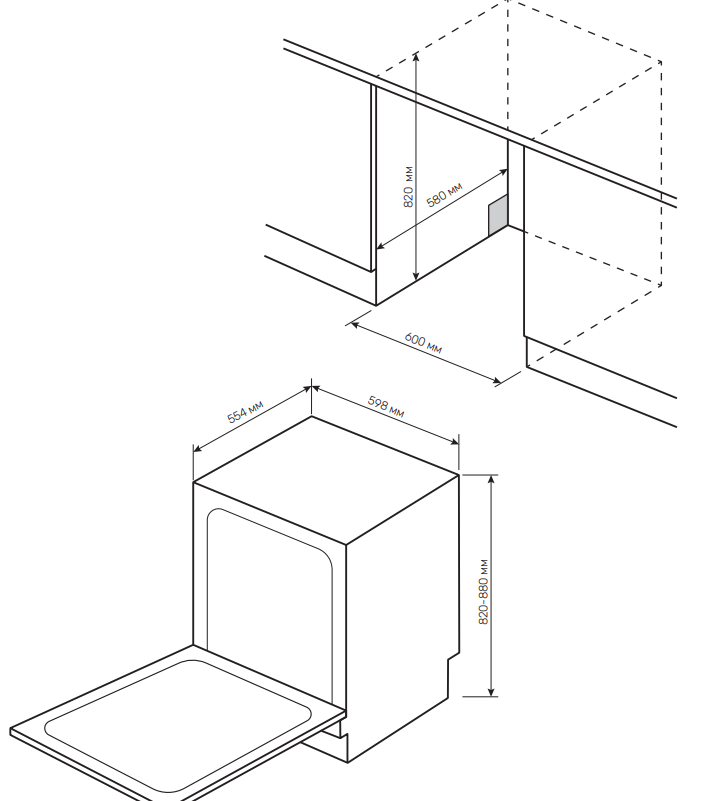 картинка Посудомоечная машина Kuppersberg GHL 6030 
