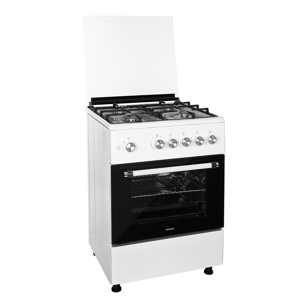 картинка Газовая кухонная плита Nordfrost GG 6064 W  картинка Газовая кухонная плита Nordfrost GG 6064 W