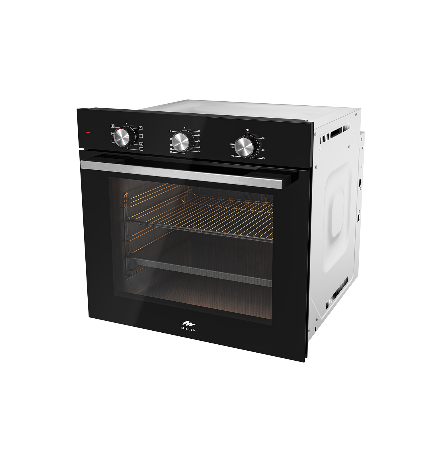 картинка Электрический духовой шкаф Millen MEO 6001 BL  картинка Электрический духовой шкаф Millen MEO 6001 BL