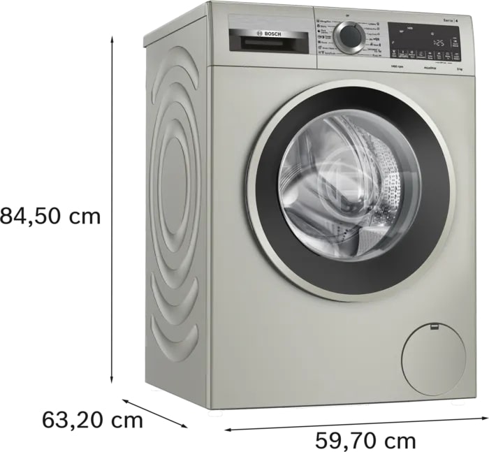 картинка Стиральная машина с паром Bosch WGA2440XME  картинка Стиральная машина с паром Bosch WGA2440XME