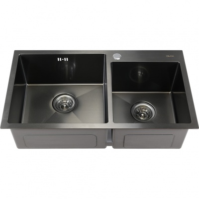 картинка Мойка для кухни Melana S7843HB PROFLINE графит  картинка Мойка для кухни Melana S7843HB PROFLINE графит
