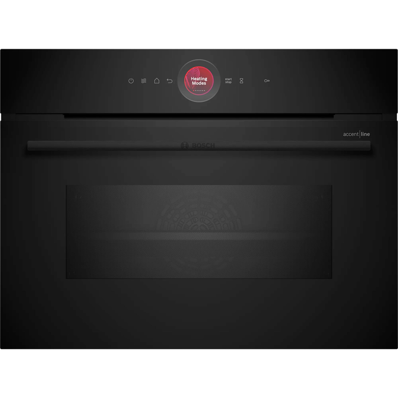 картинка Электрический духовой шкаф с функцией СВЧ Bosch CMG9241B1 черный 