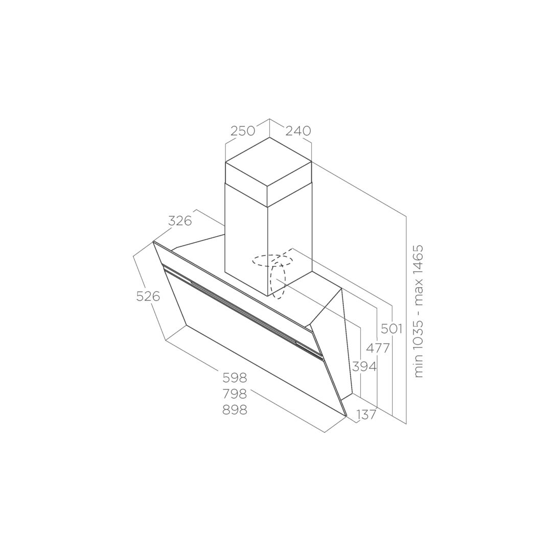 картинка Кухонная вытяжка Elica STRIPE IX/A/60/LX 