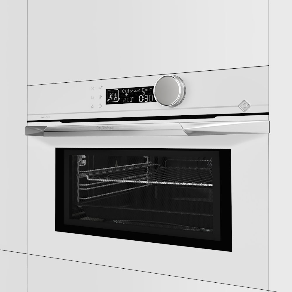 картинка Микроволновая печь De Dietrich DKC4536W Eternal White 