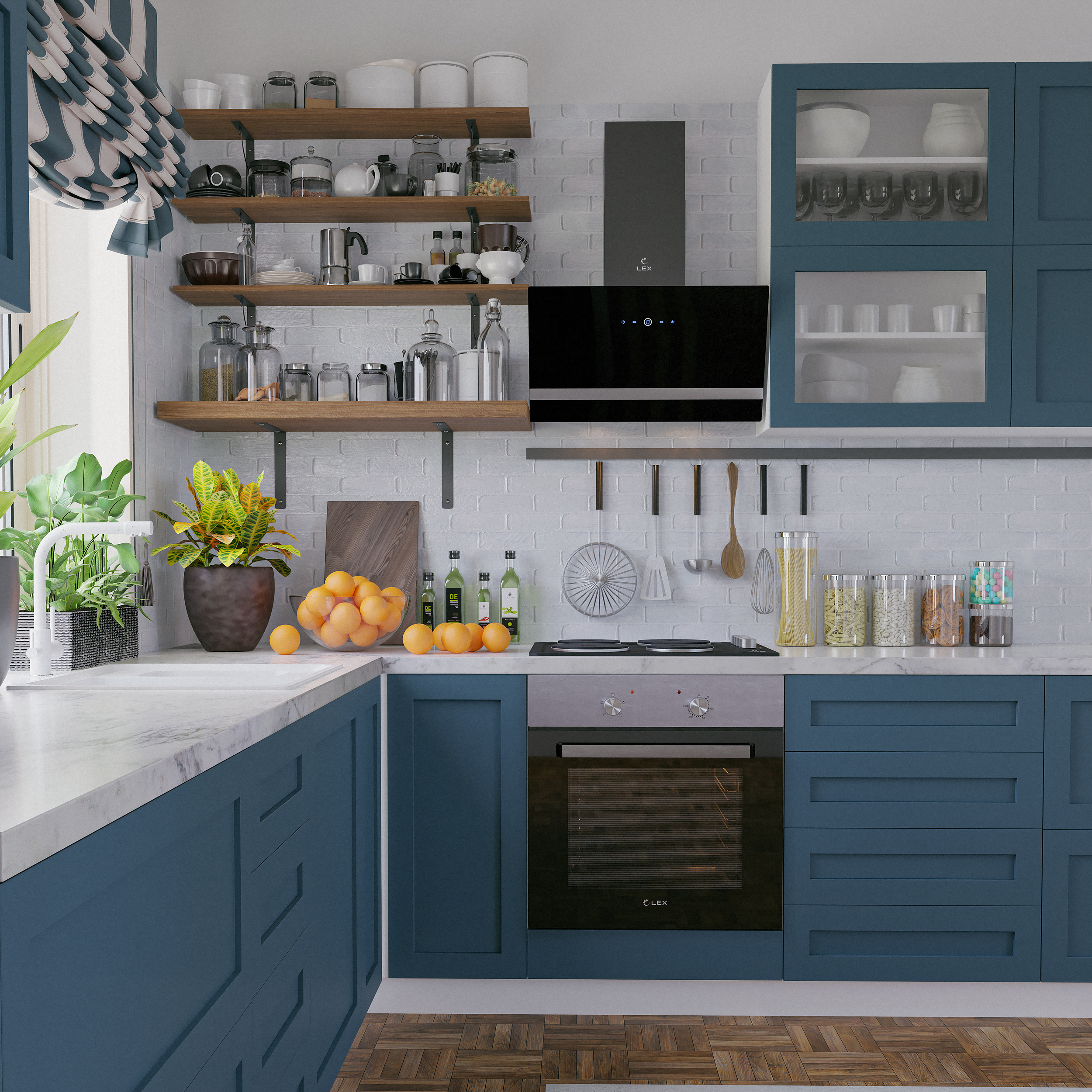 картинка Духовой шкаф Lex EDM 040 IX 