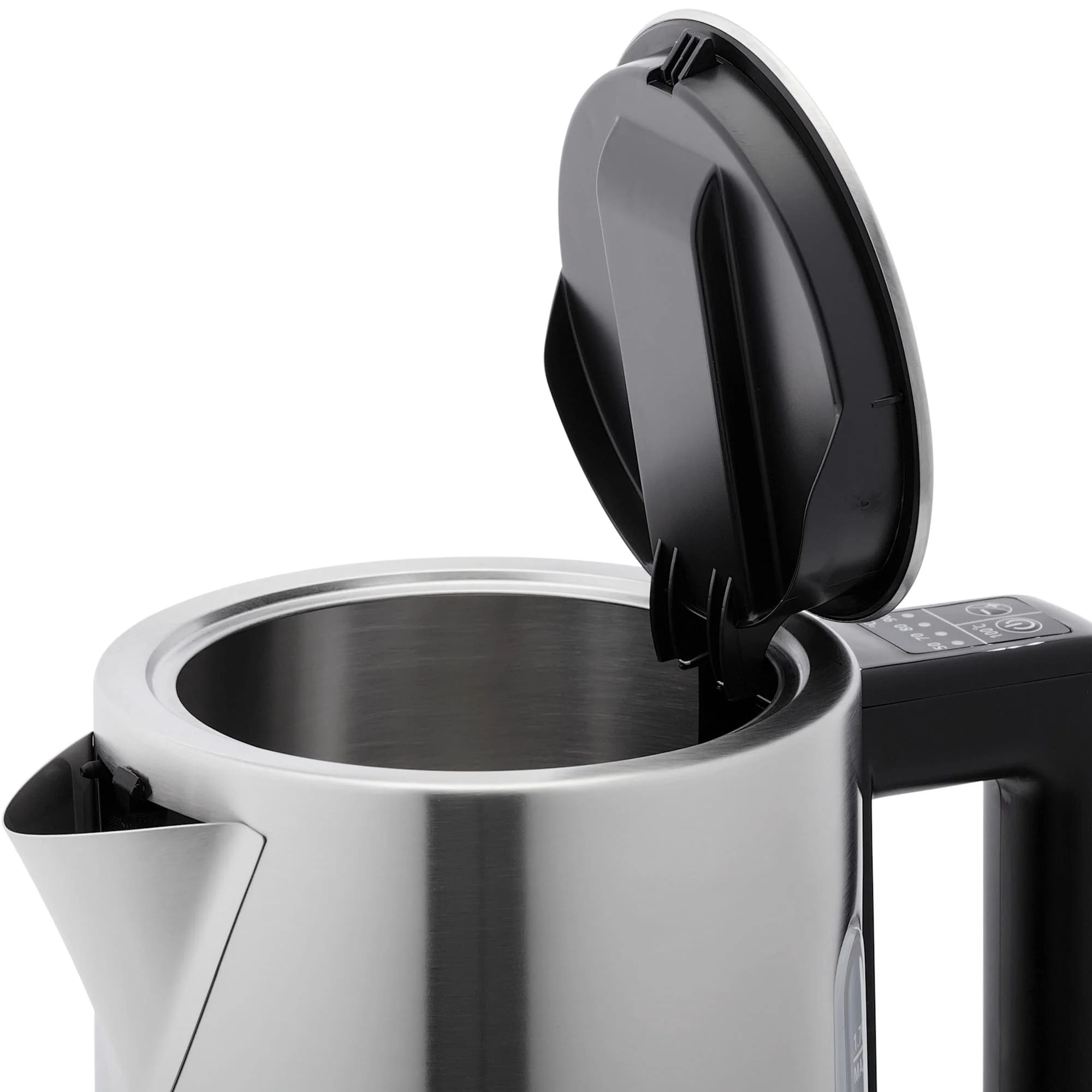 картинка Чайник электрический Krona Digitaler Inox Licht 1,7л  картинка Чайник электрический Krona Digitaler Inox Licht 1,7л
