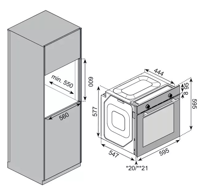 картинка Духовой шкаф Kuppersberg HF 603 B черный  картинка Духовой шкаф Kuppersberg HF 603 B черный