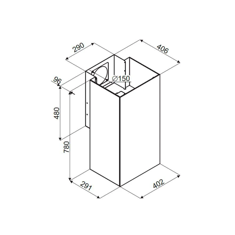 картинка Кухонная вытяжка Maunfeld BATH PLUS 402 черный  картинка Кухонная вытяжка Maunfeld BATH PLUS 402 черный