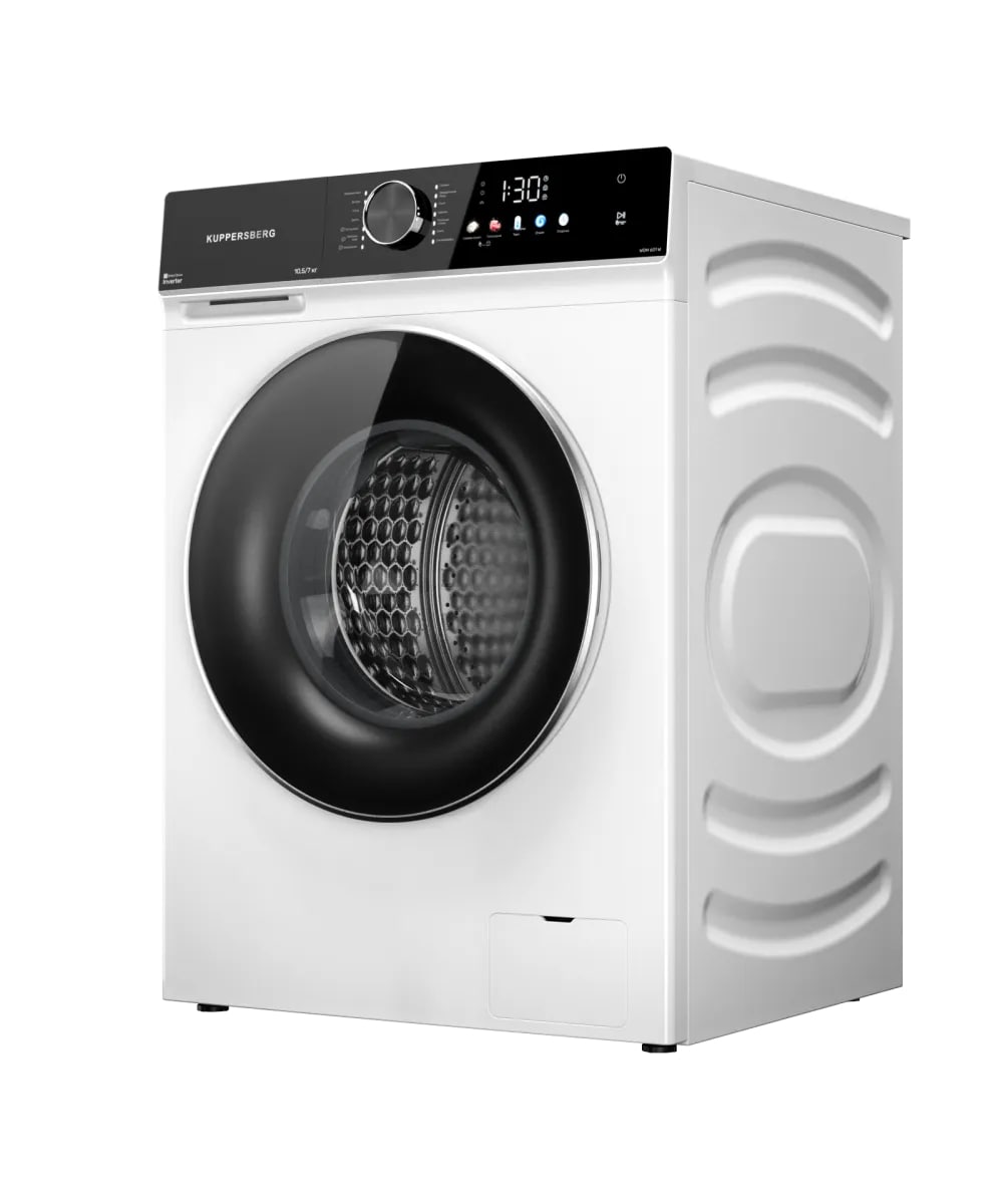 картинка Стиральная машина с сушкой Kuppersberg WDM 601 W  картинка Стиральная машина с сушкой Kuppersberg WDM 601 W