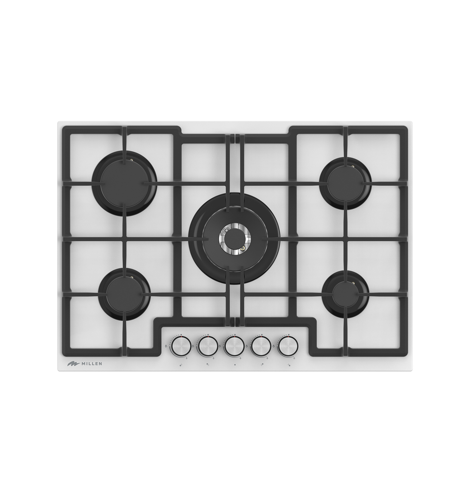 картинка Газовая варочная панель MILLEN MGHGD 7501 WH  картинка Газовая варочная панель MILLEN MGHGD 7501 WH