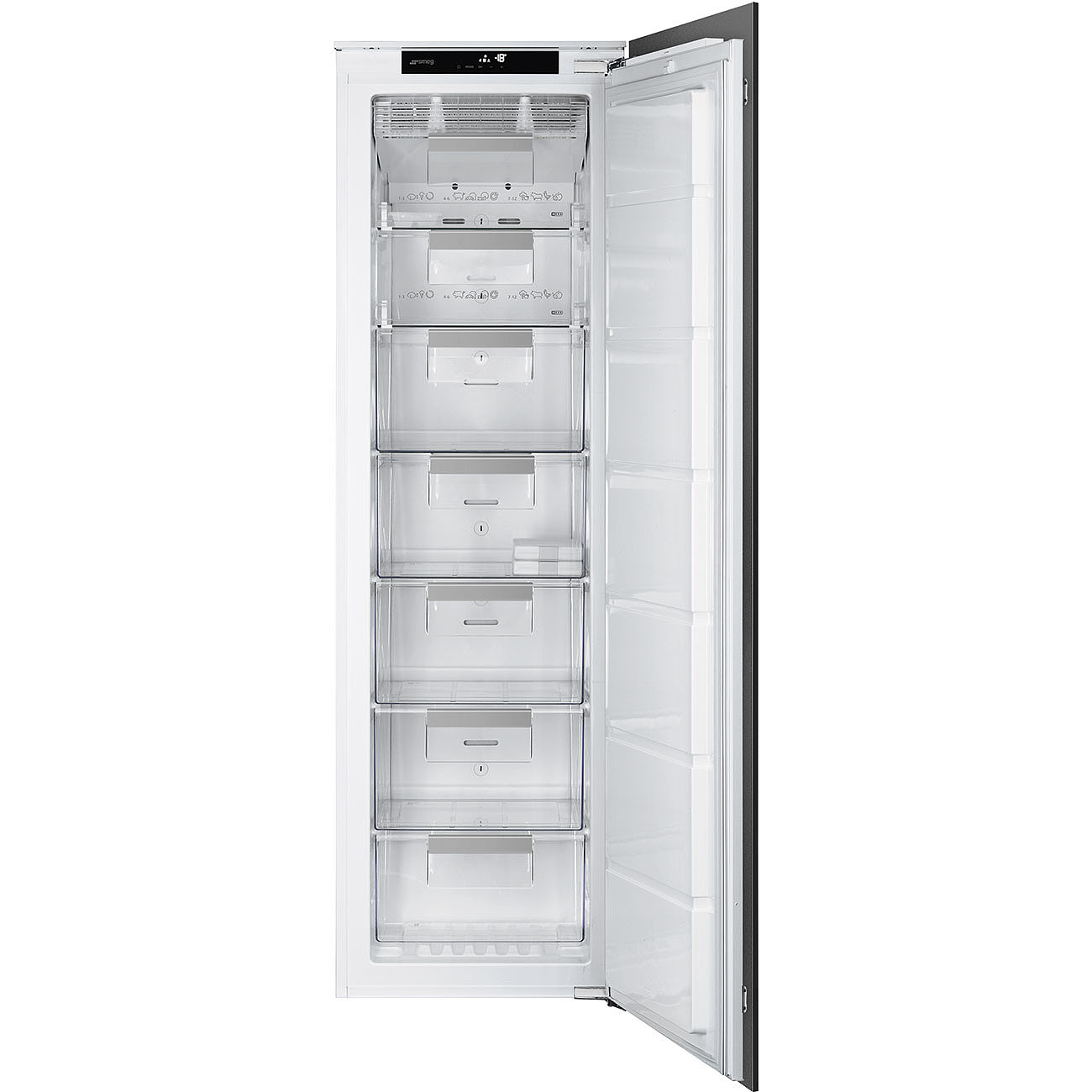 картинка Морозильная камера вертикальная Smeg S8F174DNE однокамерный  картинка Морозильная камера вертикальная Smeg S8F174DNE однокамерный