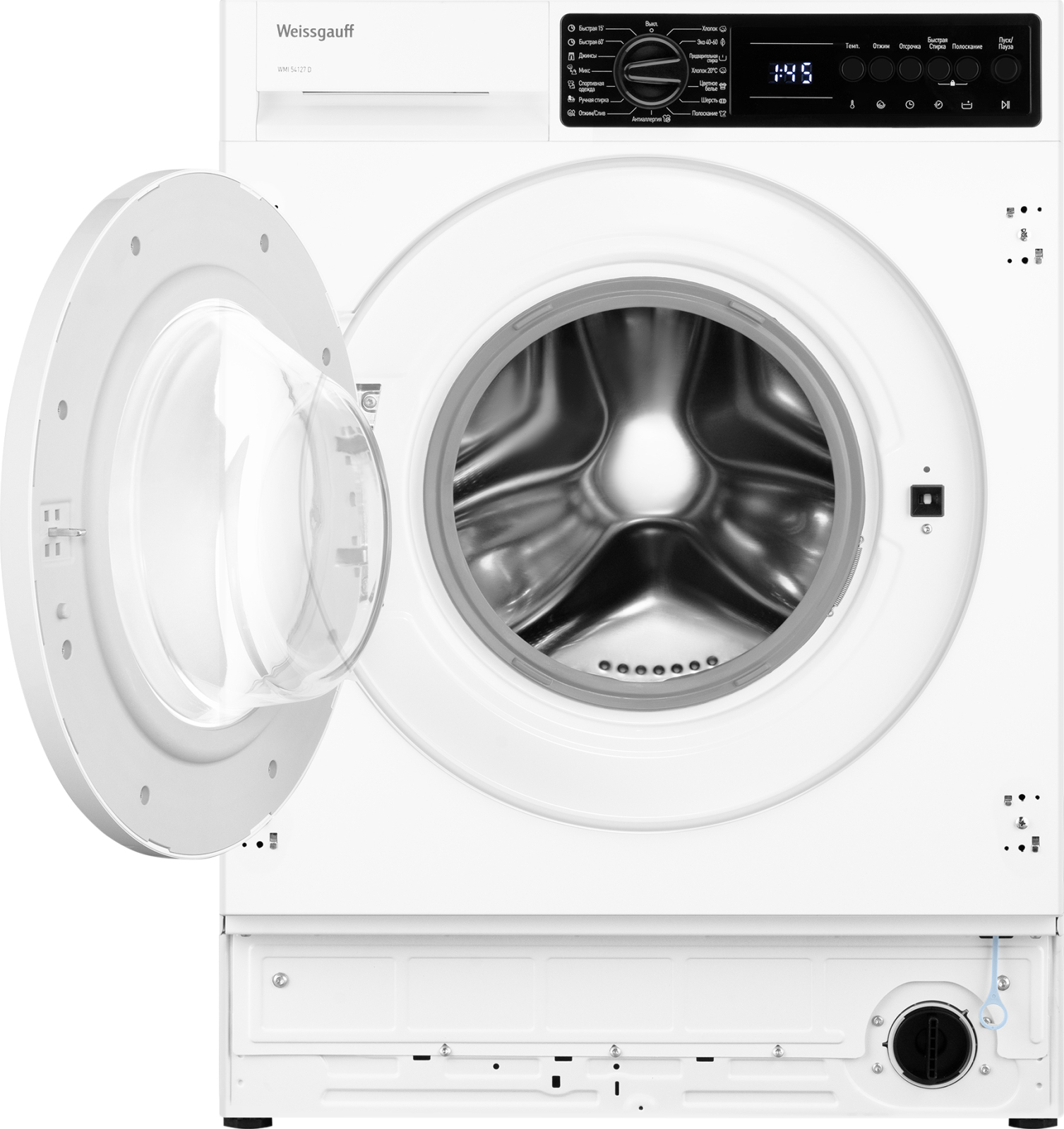 картинка Стиральная машина встраиваемая Weissgauff WMI 54127 D 