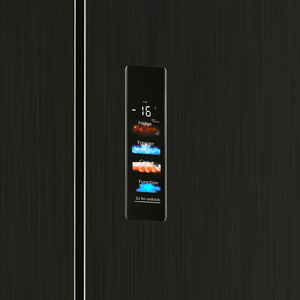 картинка Полувстраиваемый холодильник Maunfeld MFF190NFDSB графит 