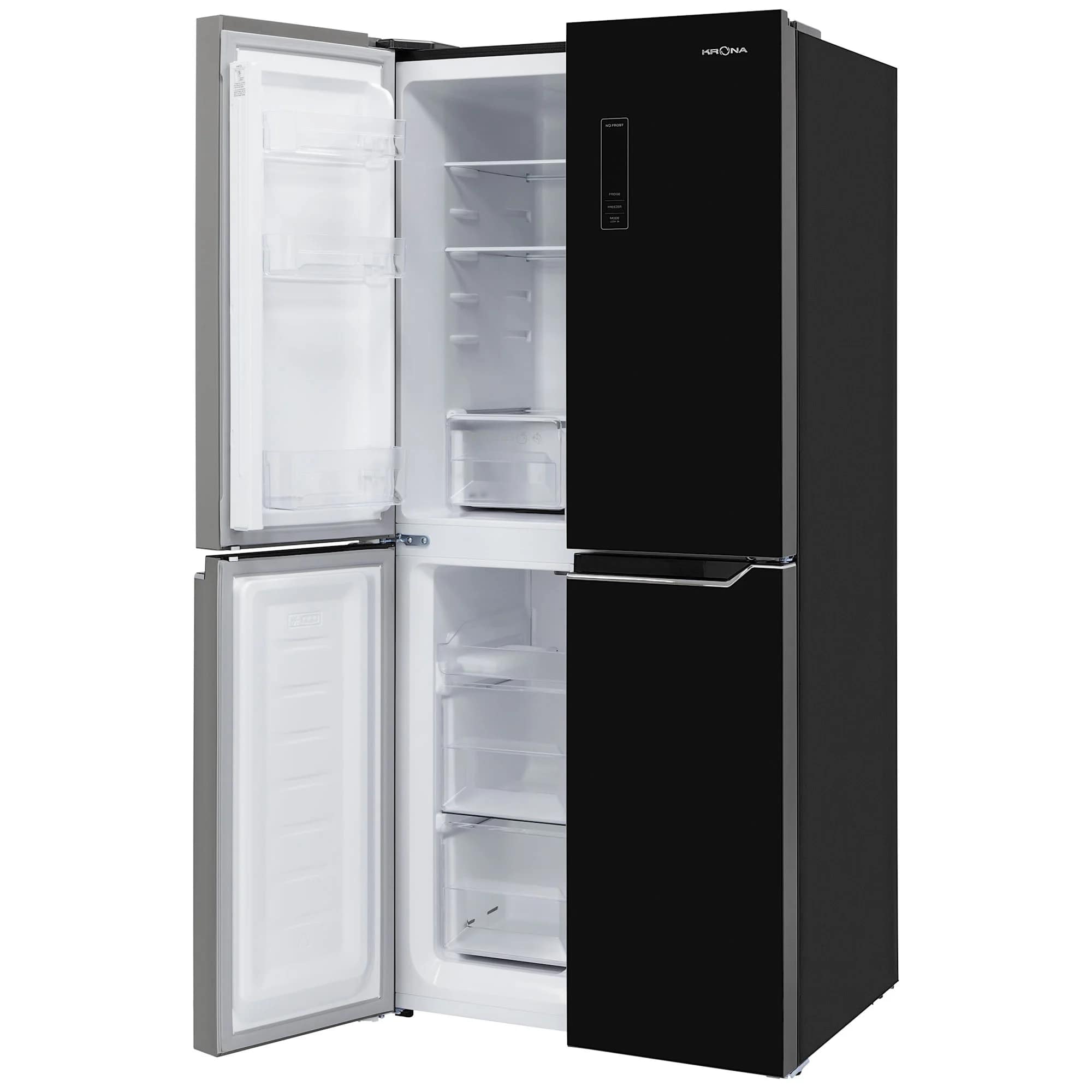 картинка Отдельностоящий холодильник Krona EISKALT 7970 XD TNF GLASS BL  картинка Отдельностоящий холодильник Krona EISKALT 7970 XD TNF GLASS BL