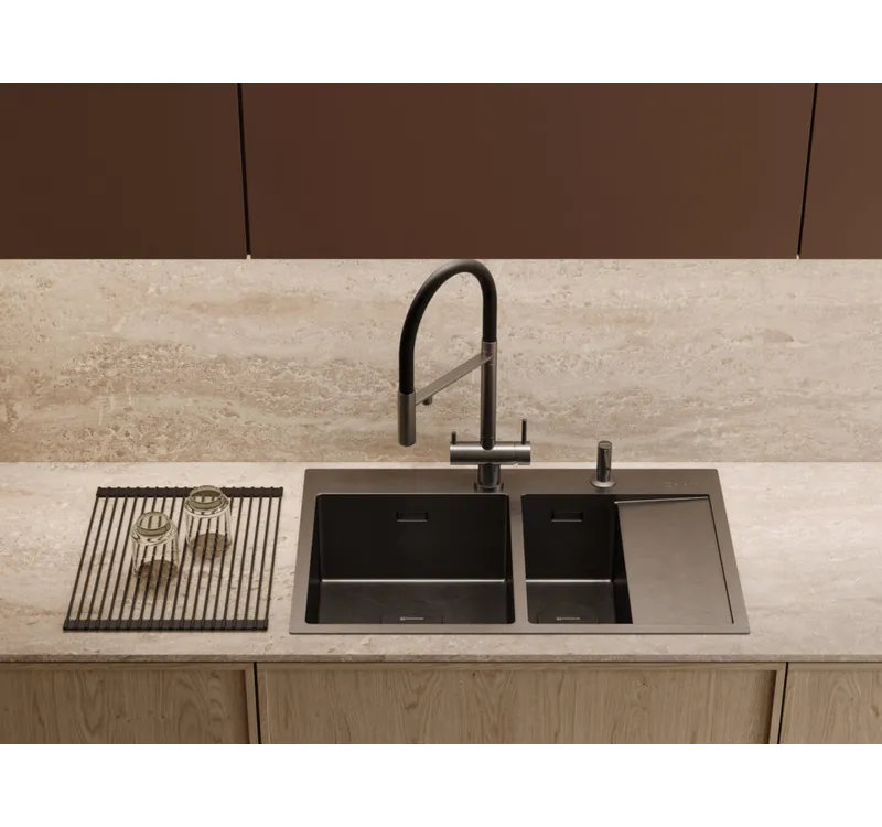 картинка Дозатор для мыла Omoikiri ОМ-02 под металл 