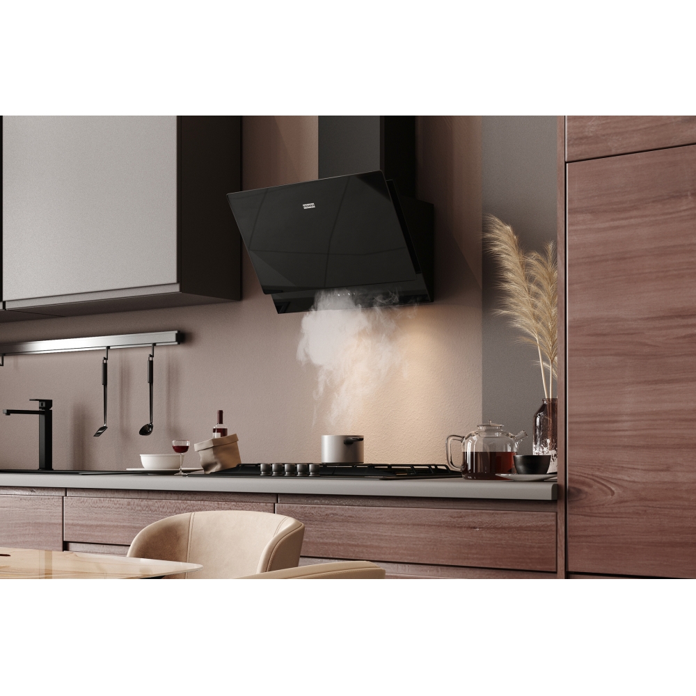 картинка Кухонная вытяжка полновстраиваемая Franke TEMPER 50 BK черная 