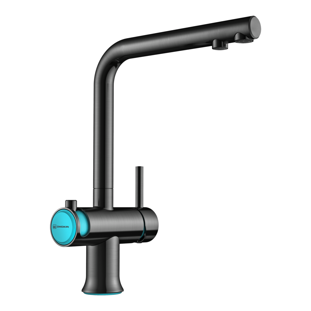 картинка Смеситель Omoikiri HOTARU-BLUE хром  картинка Смеситель Omoikiri HOTARU-BLUE хром