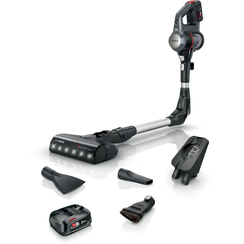 картинка Пылесос вертикальный Bosch BBS712A черный  картинка Пылесос вертикальный Bosch BBS712A черный