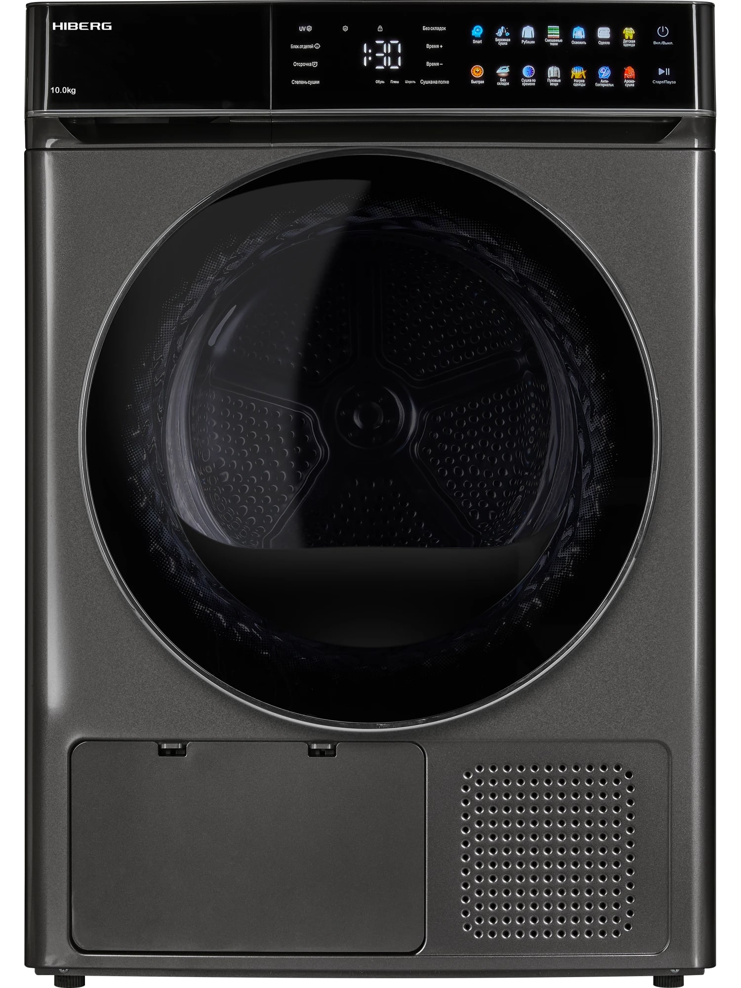картинка Сушильная машина с тепловым насосом Hiberg HDQ11 - 10 SD  картинка Сушильная машина с тепловым насосом Hiberg HDQ11 - 10 SD