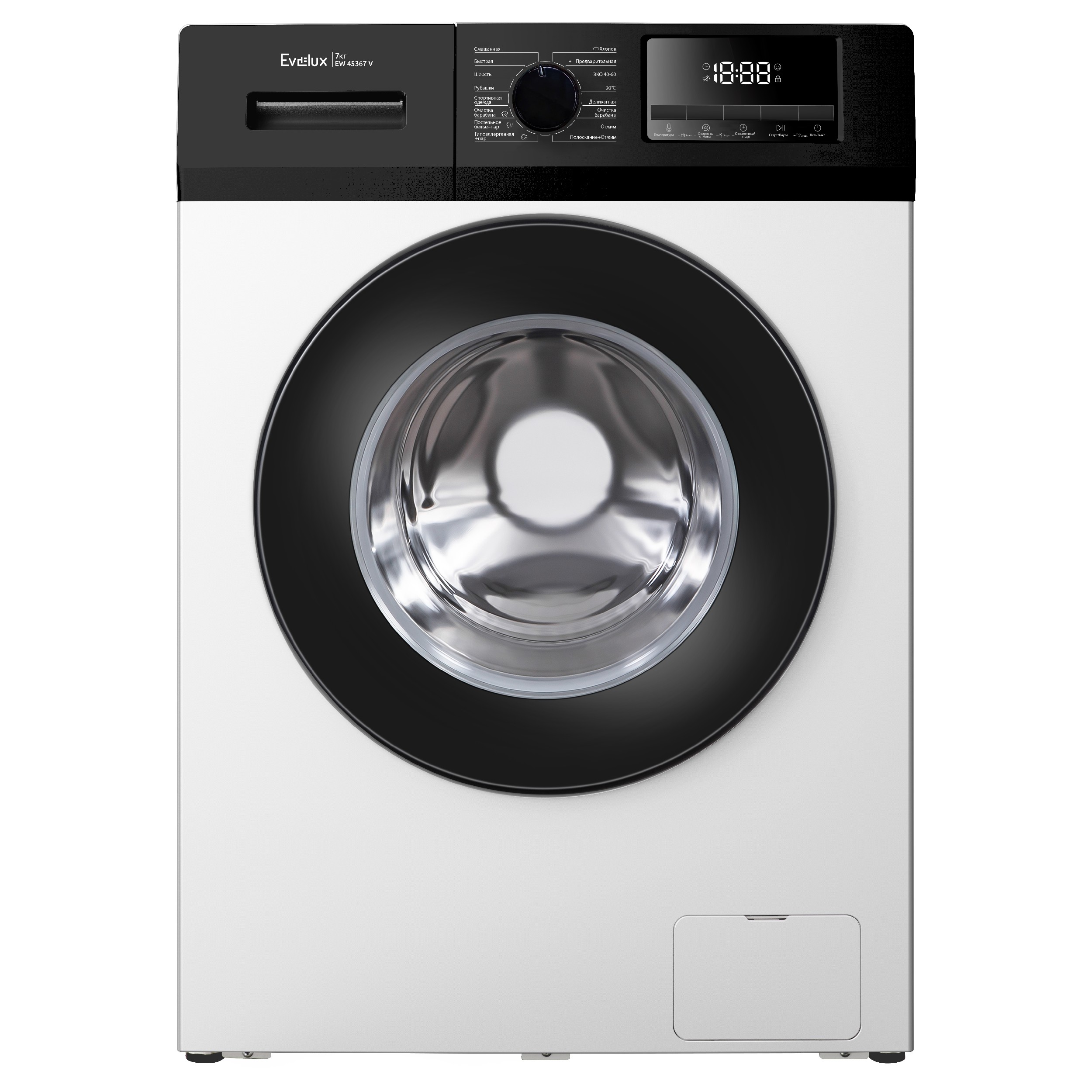 картинка Стиральная машина с паром Evelux EW 45367 V 
