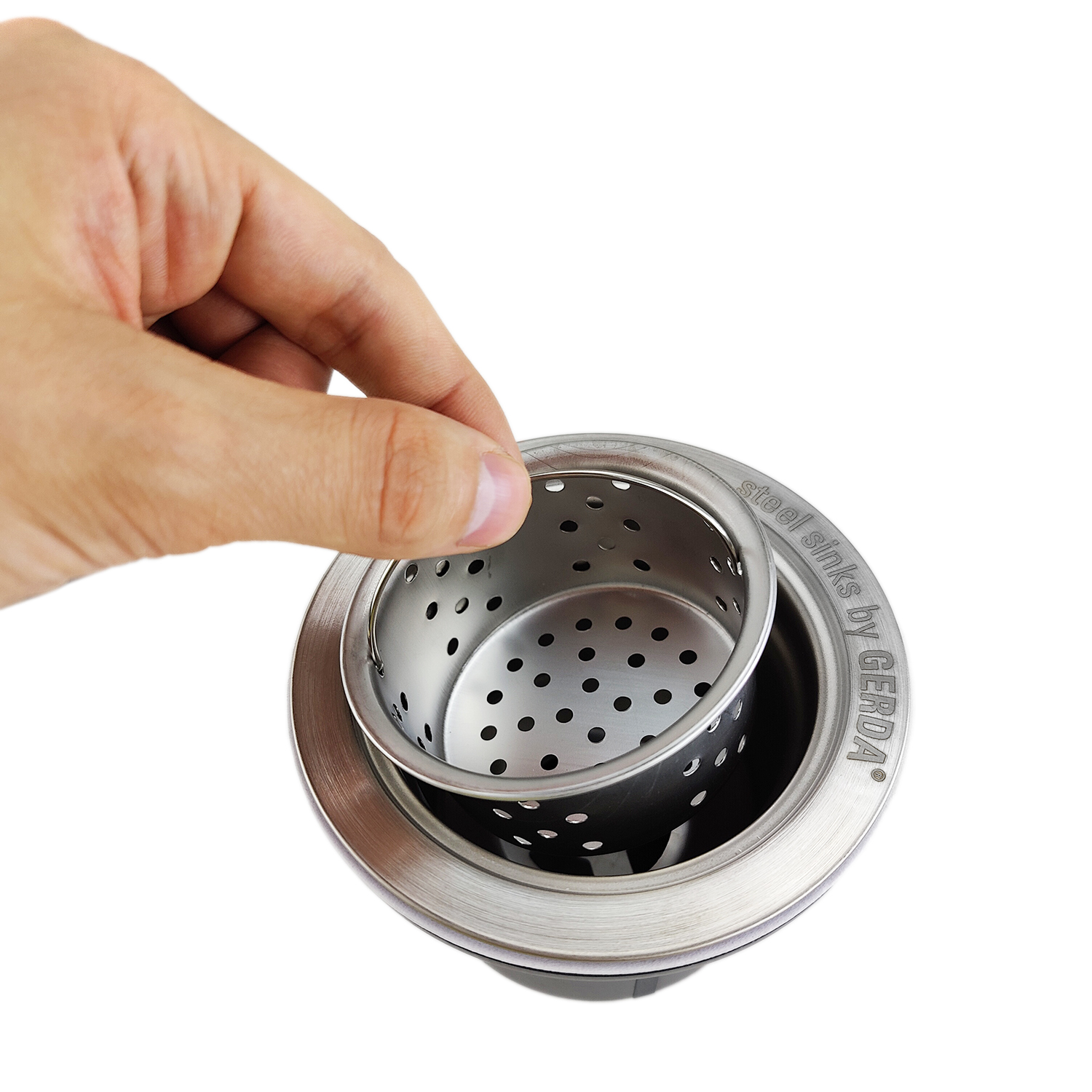 картинка Кухонная мойка Gerda GS 6548L S сатин  