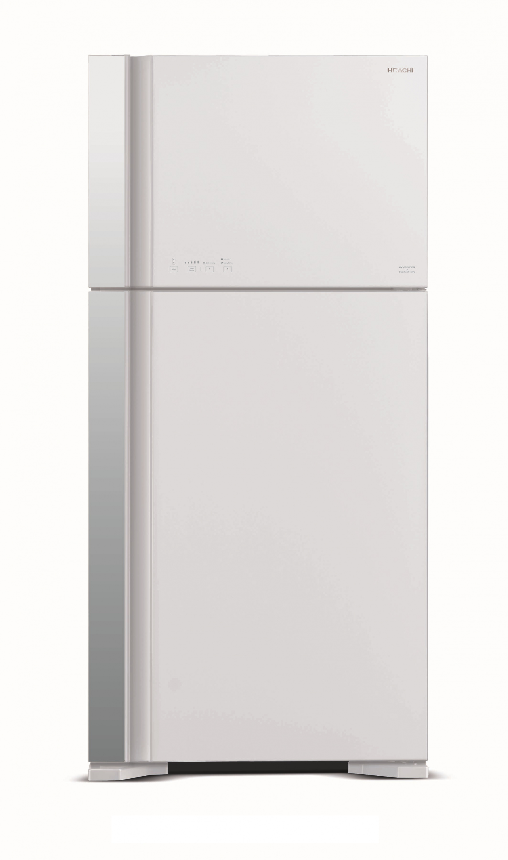 картинка Отдельностоящий холодильник Hitachi R-VG660PUC7-1 GPW белый 