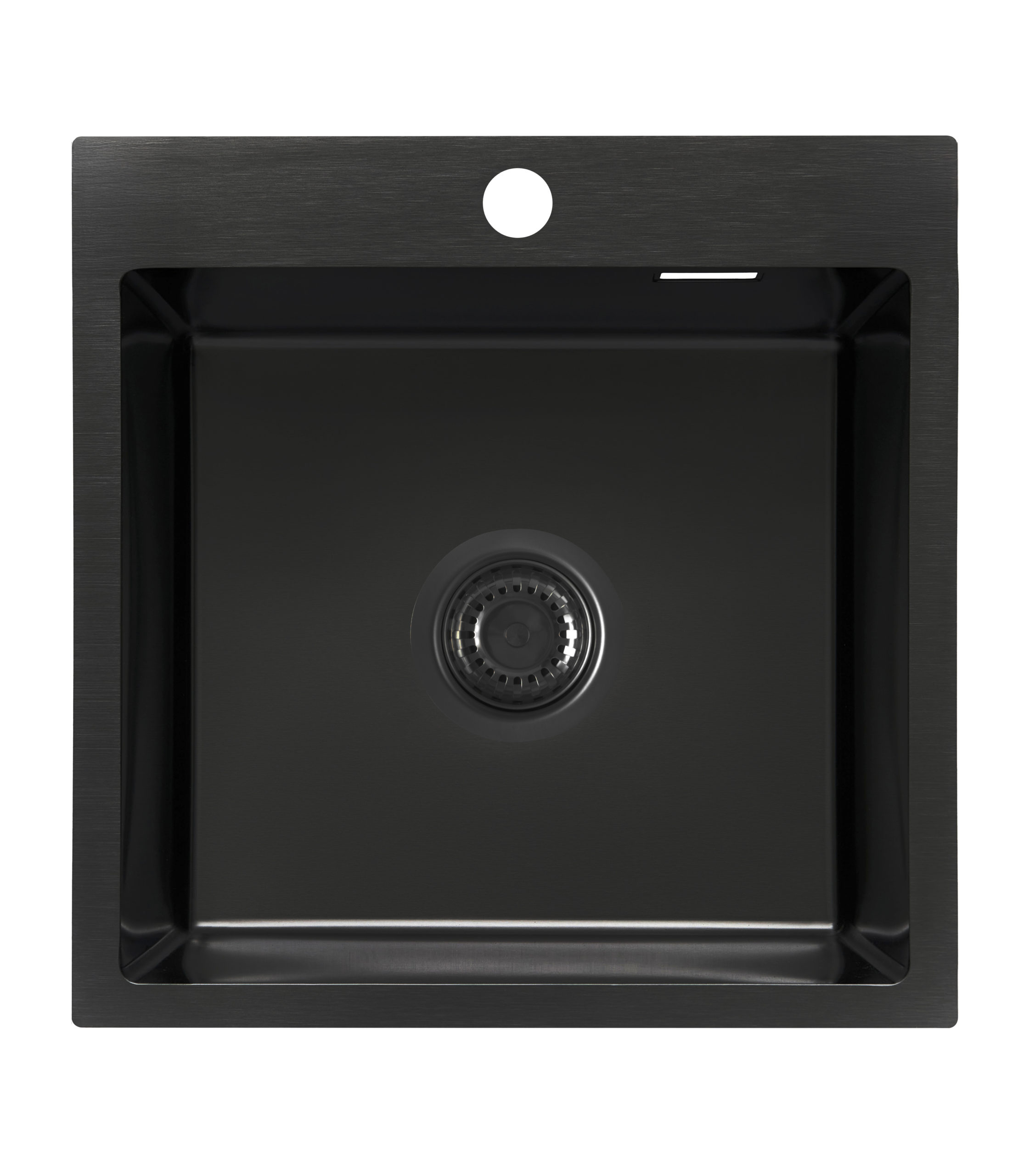 картинка Кухонная мойка Ukinox ЛОФТ LOV500.500 -GT10P 0CW BL 