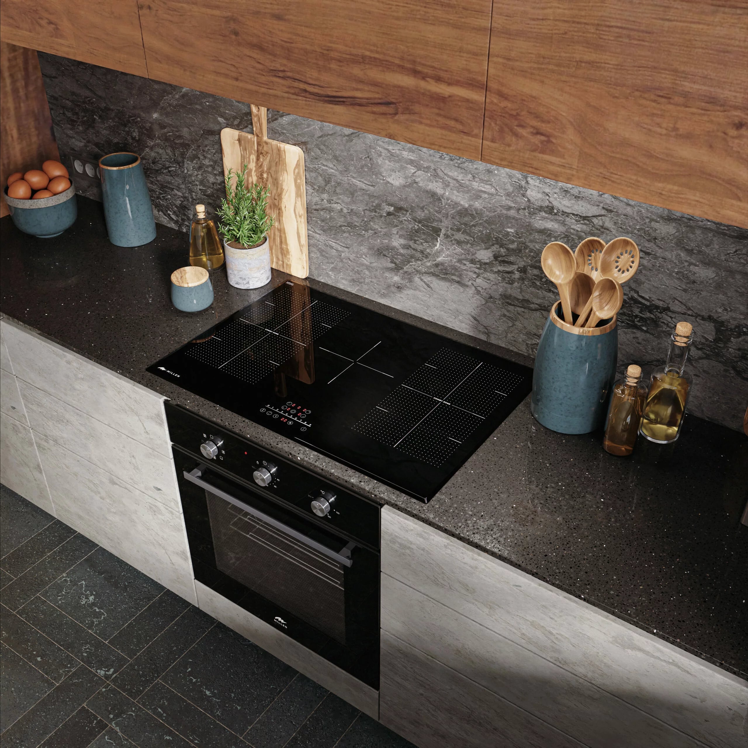 картинка Варочная панель Millen MIH 702 BL 