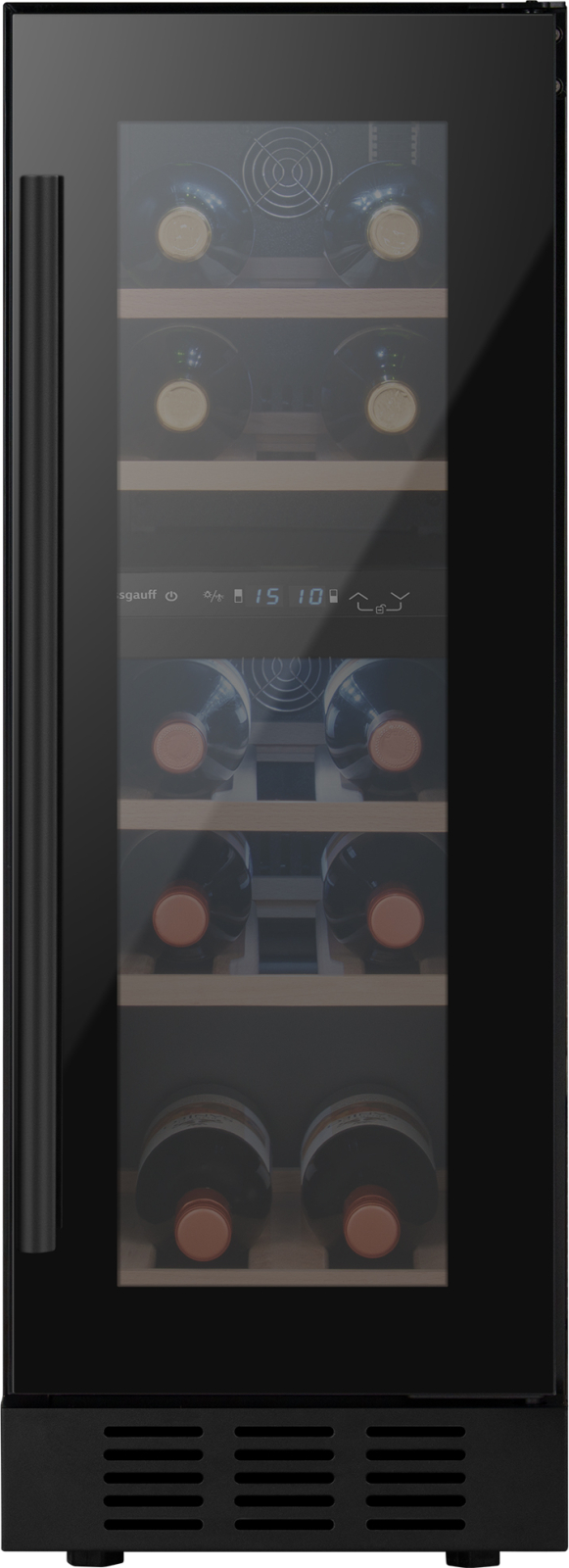 картинка Встраиваемый винный шкаф Weissgauff WWCI-16 DB DualZone 