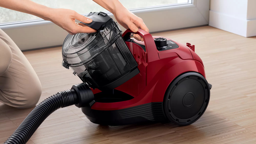 картинка Пылесос Bosch BGS21WX200 красный  картинка Пылесос Bosch BGS21WX200 красный