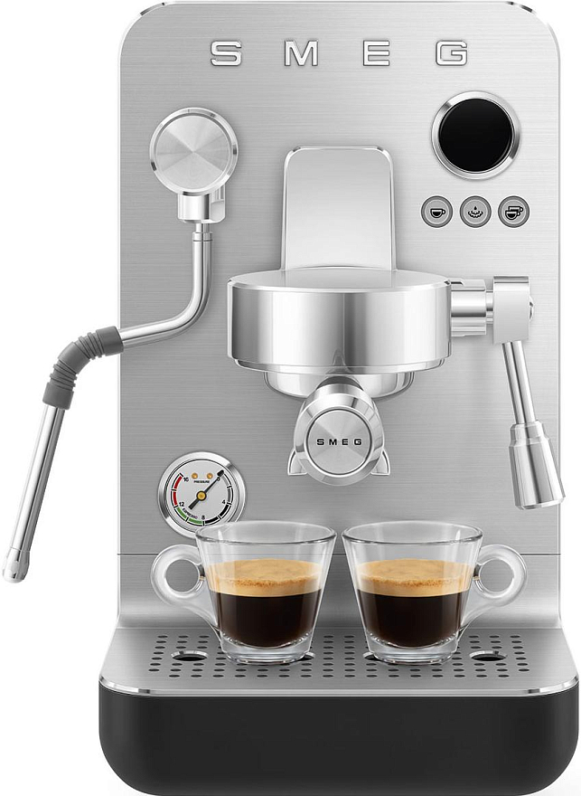 картинка Кофемашина Smeg EMC02BLMEU черная 