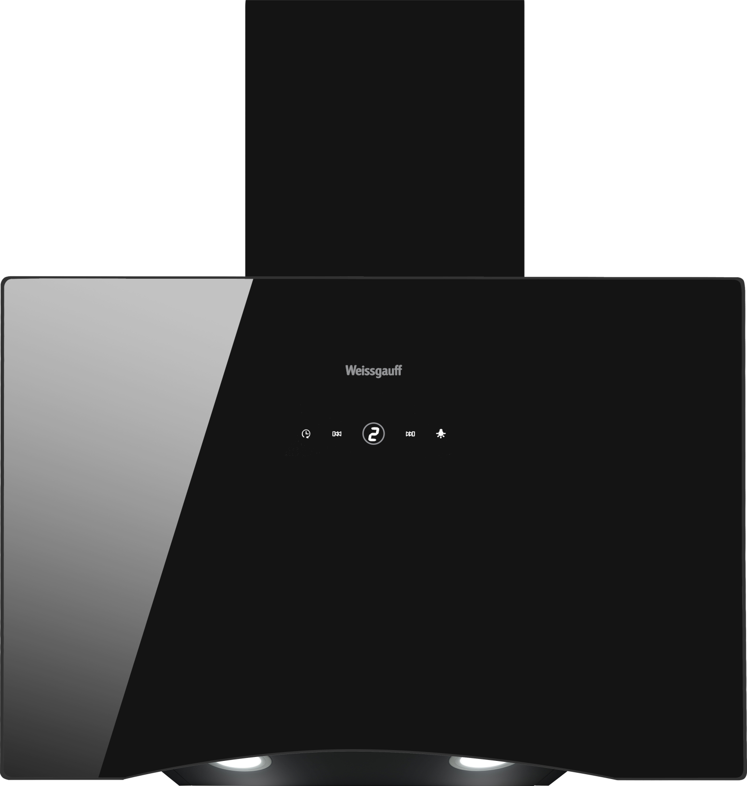 картинка Кухонная вытяжка Weissgauff Assy 60 TC BL 