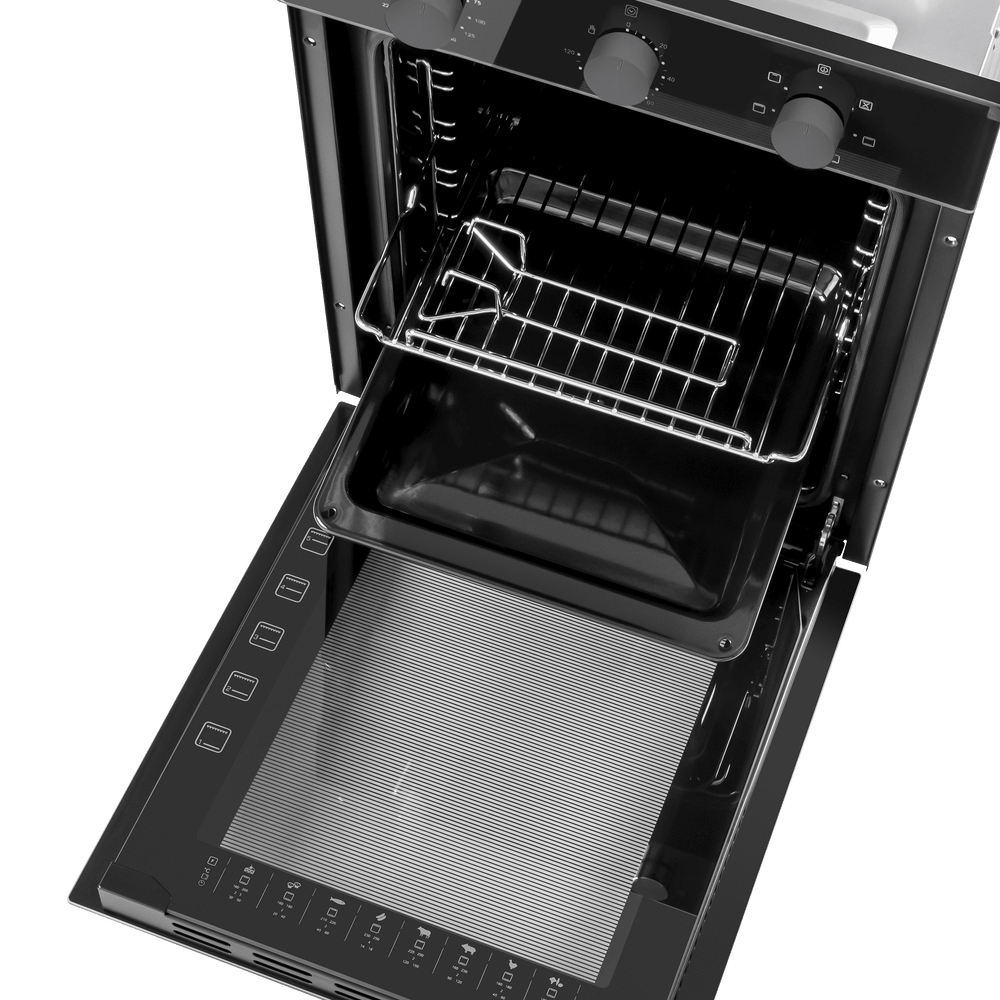 картинка Электрический духовой шкаф Maunfeld EOEC516PB черный 