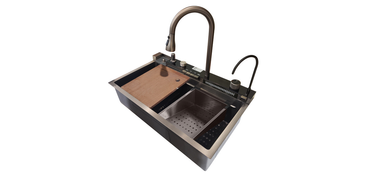 картинка Мойка Premial FLAGMAN SATIN PRODIGY комплект 