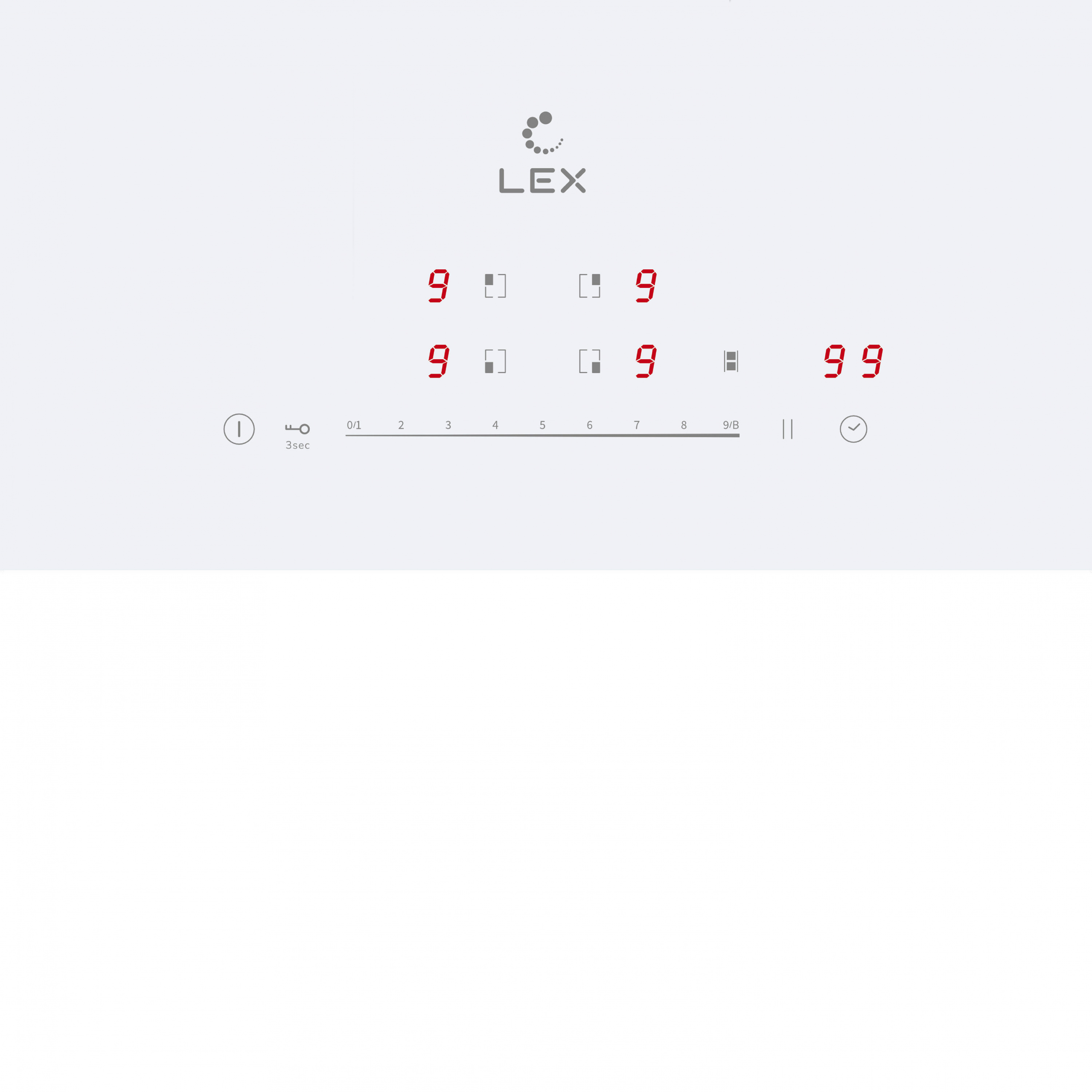 картинка Варочная панель Lex EVI 641B WH 