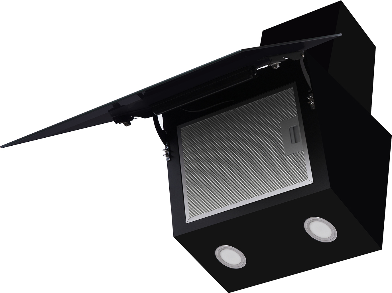 картинка Кухонная вытяжка Weissgauff Assy 60 TC BL 