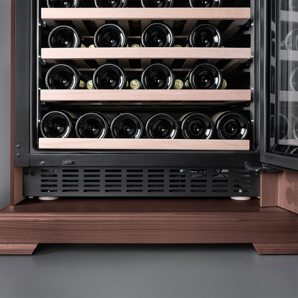 картинка Отдельностоящий винный шкаф Meyvel MV46PRO-KBT2 (Итальянский орех) 