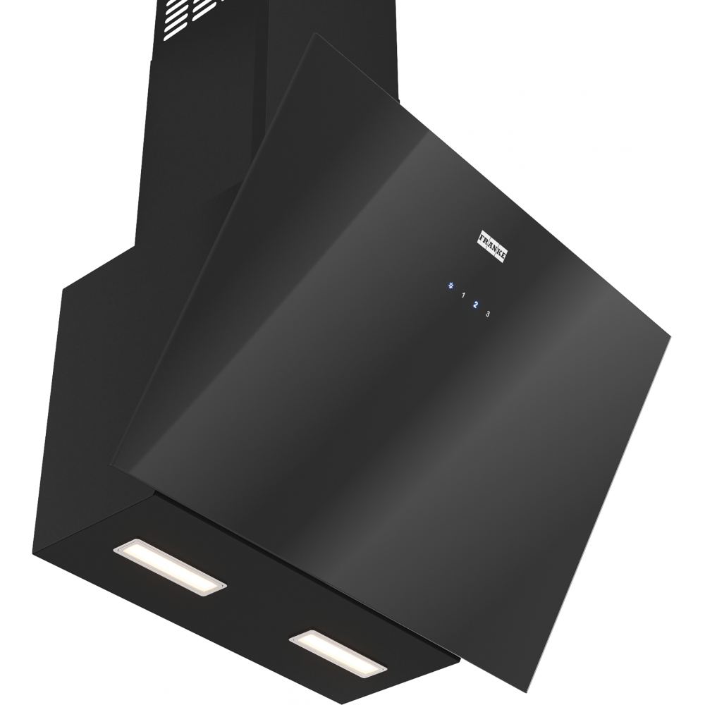 картинка Кухонная вытяжка наклонная Franke LENS BK 60 черная 