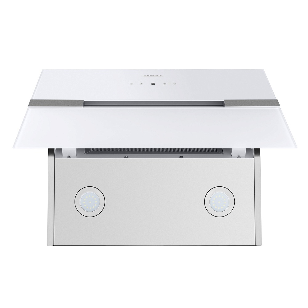 картинка Кухонная вытяжка Maunfeld MERSEY 60 INOX GLASS WHITE  картинка Кухонная вытяжка Maunfeld MERSEY 60 INOX GLASS WHITE