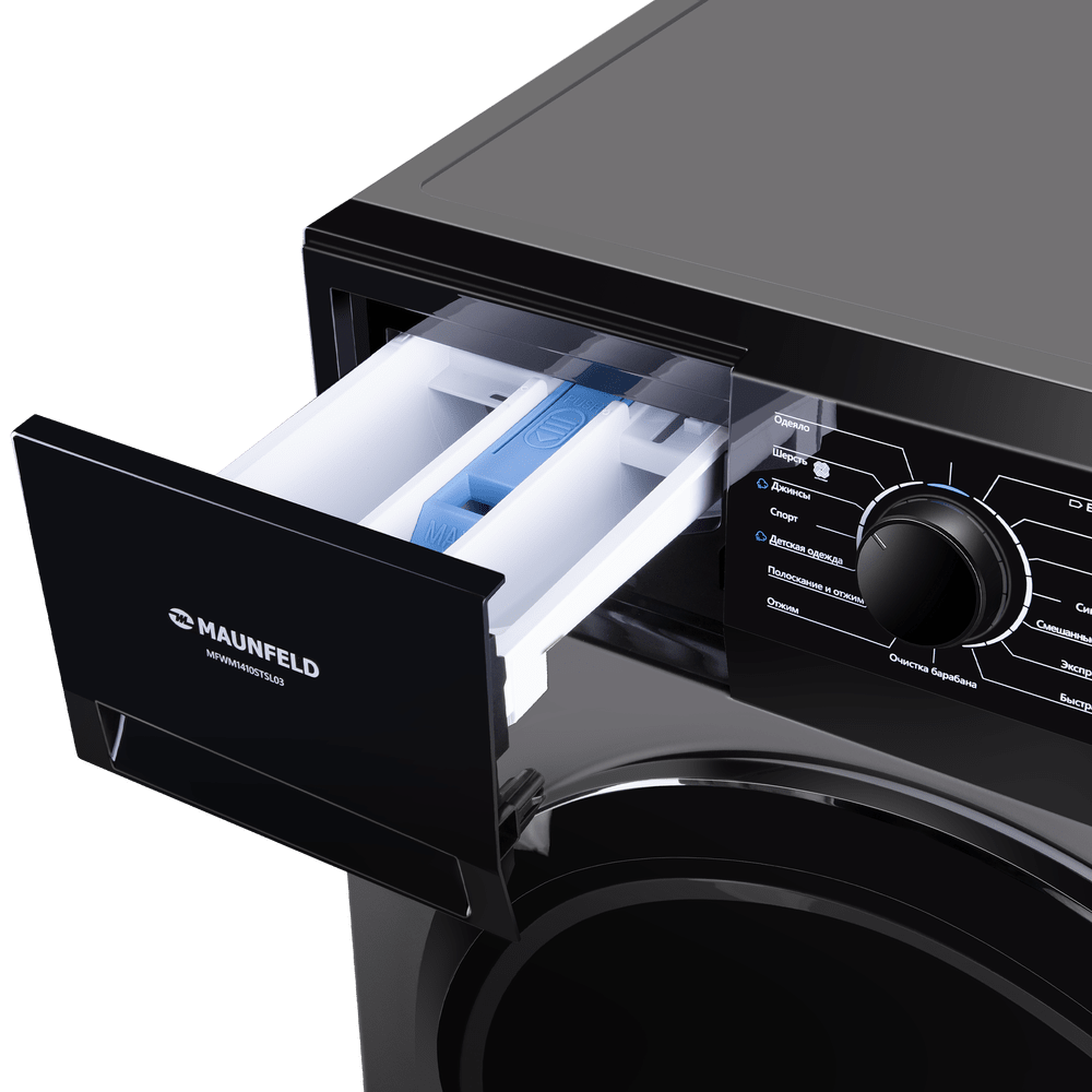 картинка Стиральная машина с паром Maunfeld MFWM1410STSL03 