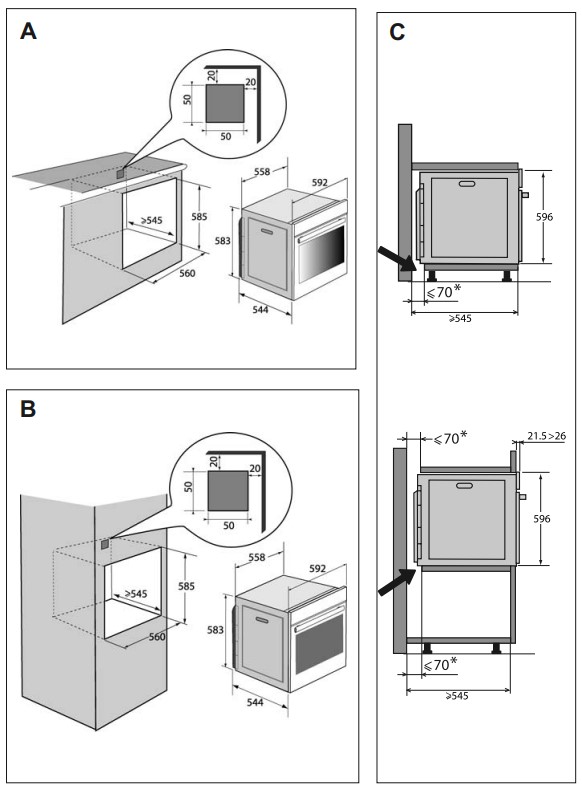 картинка Электрический духовой шкаф De Dietrich DOP8786X PLATINUM 