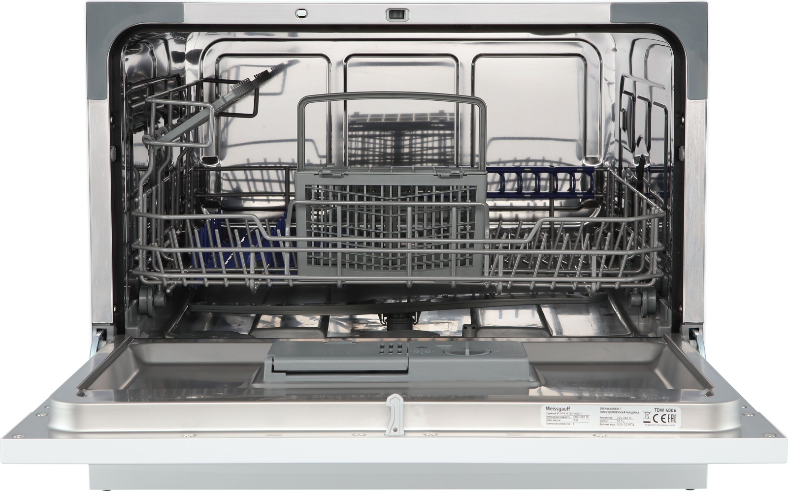 картинка Посудомоечная машина настольная Weissgauff TDW 4006 