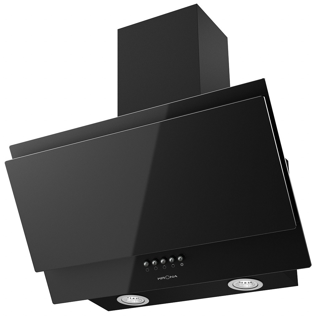 картинка Кухонная вытяжка Krona VENERA 600 BLACK PB  картинка Кухонная вытяжка Krona VENERA 600 BLACK PB