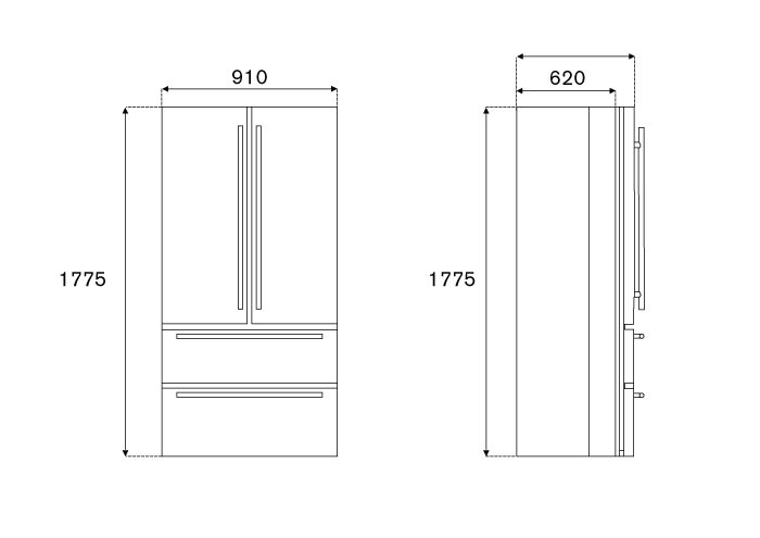 картинка Отдельностоящий холодильник Bertazzoni REF904FFNXTC  картинка Отдельностоящий холодильник Bertazzoni REF904FFNXTC