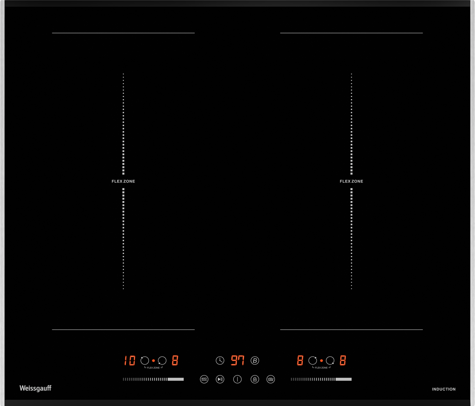 картинка Индукционная варочная панель Weissgauff HI 642 BFZG 