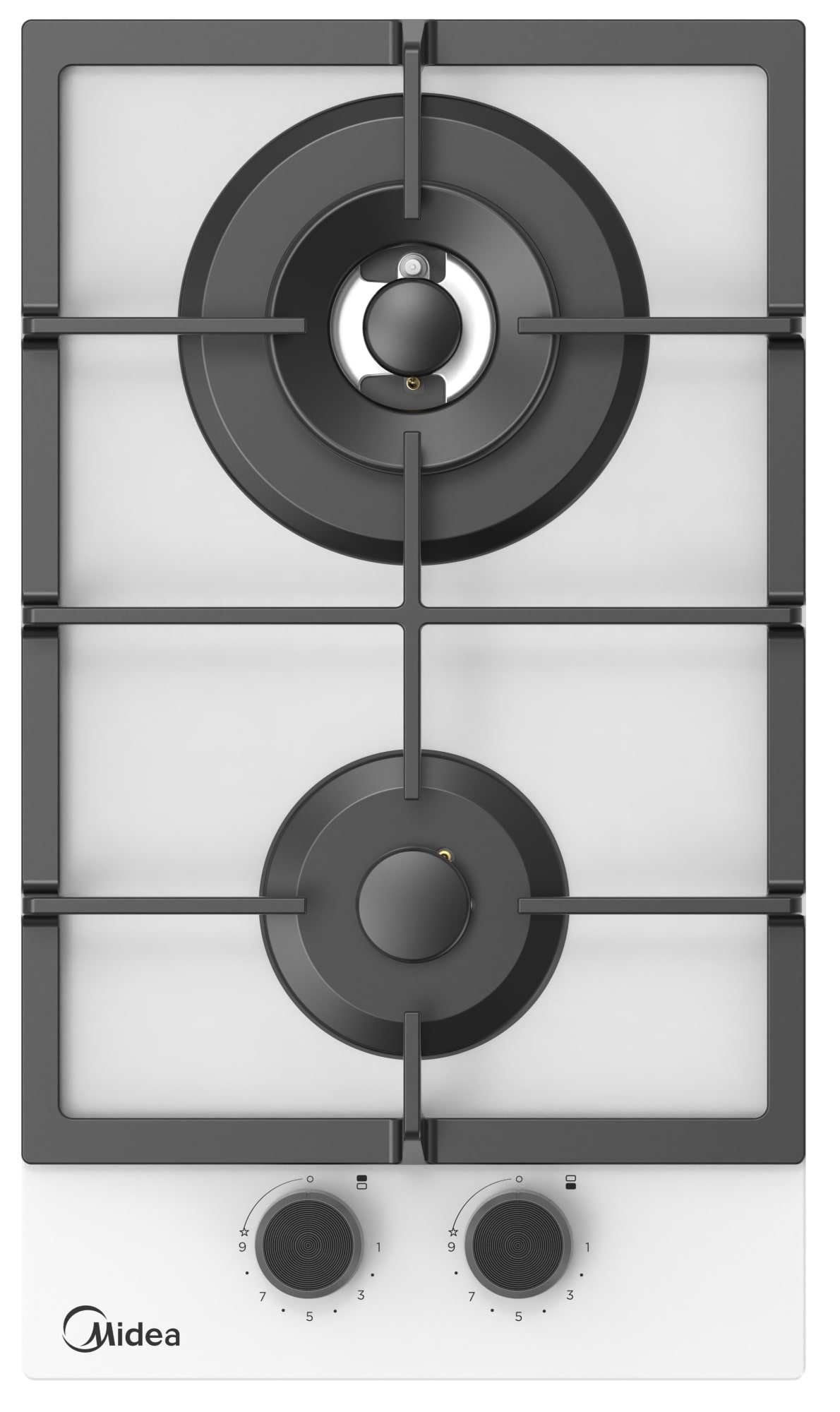 картинка Газовая варочная панель Midea MG3270TGW белая 
