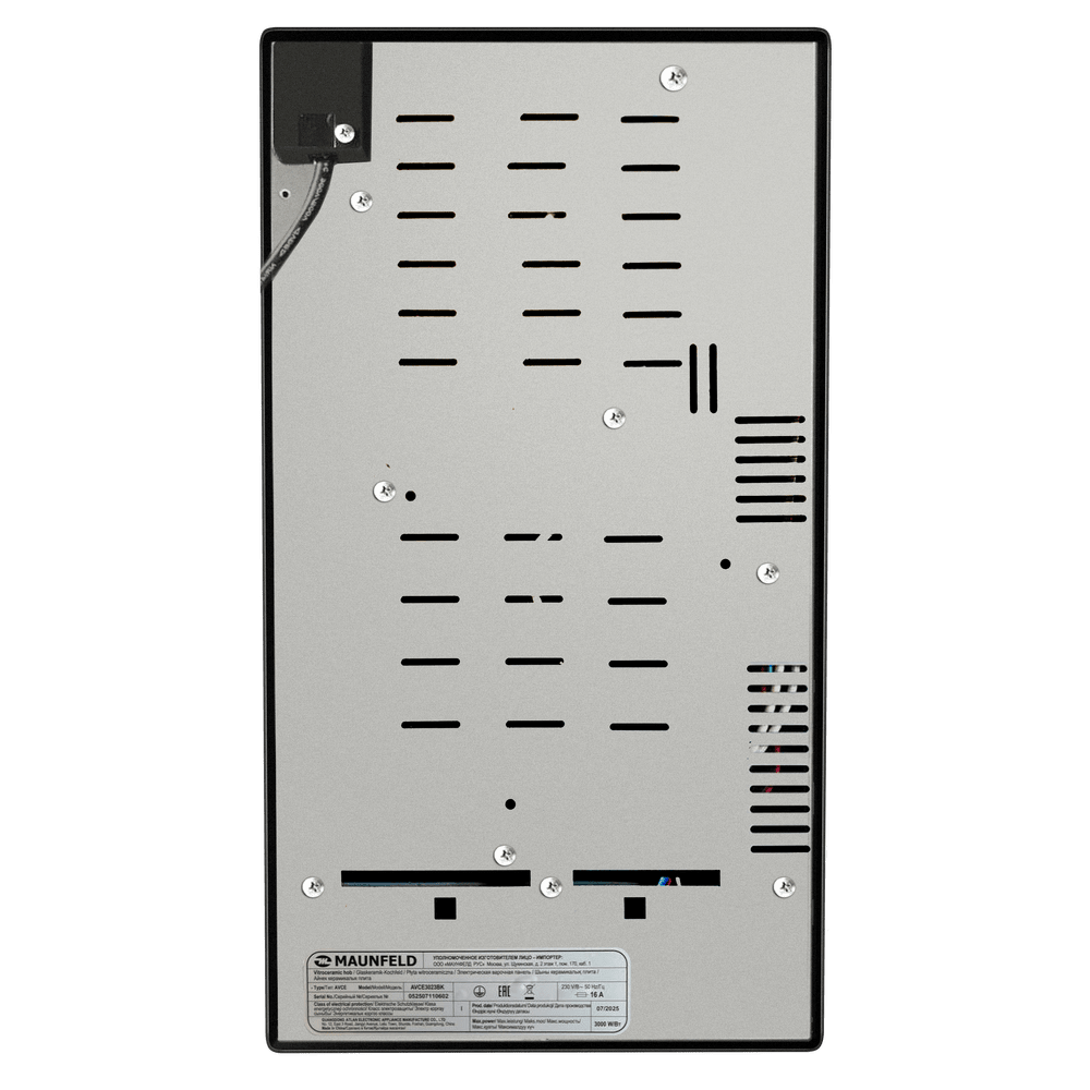 картинка Электрическая варочная панель Maunfeld AVCE3024SBK 