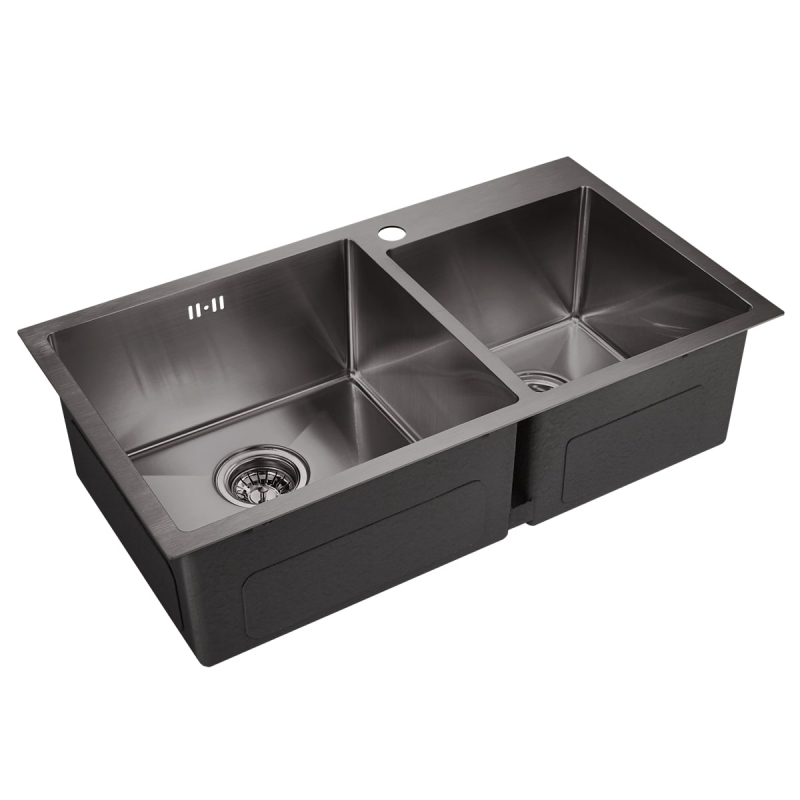 картинка Мойка для кухни Emar EMB-210 PVD Nano Dark 